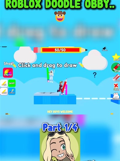 ROBLOX Doodle Obby Gameplay and Reactions