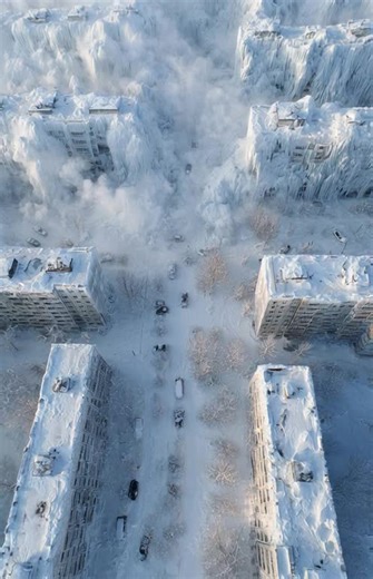 Heavy winter ❄️ #winter #snow #russia | snow