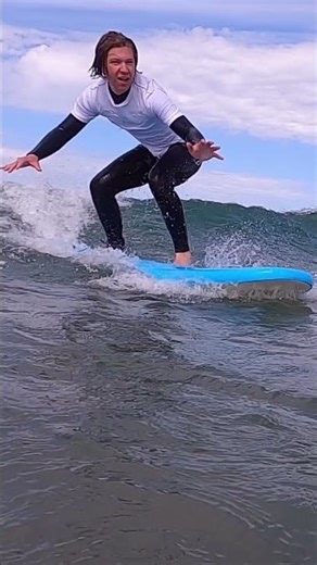 From Beginner to Surfer 🤙 | Portugal Surf Lesson #shorts