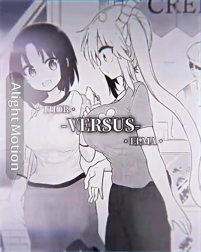 【魅力比べ】トールvsエルマ #小林さんちのメイドラゴン