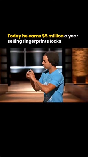 Business | Mindset | Entrepreneurship on Instagram: "Follow us (@advicefrom_ceo) for more content . BenjiLock, the fingerprint-activated padlock from Shark Tank, was created by inventor Robbie Cabral after he kept misplacing keys for everyday locks. On Shark Tank (Season 9), he pitched a practical twist on security: open the lock with your fingerprint, while still including a traditional key as a backup. Cabral asked for $200,000 for 15% equity and highlighted use cases like gym lockers, gates, 
