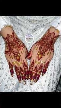 Vlog Henna 💗✨😍 #henna #hennadesign #creativehenna #wedding #minivlog