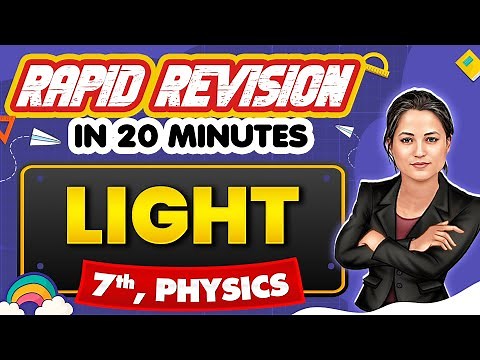 Light - Rapid Revision in 20 Minutes🔥|| Physics, Class 7th 📚
