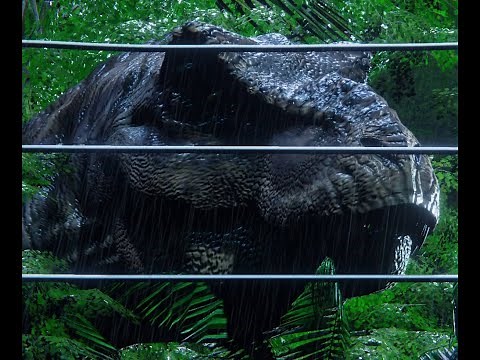 Reliving Jurassic Park's Iconic T-Rex Scene - T-Rex Simulator Gameplay!