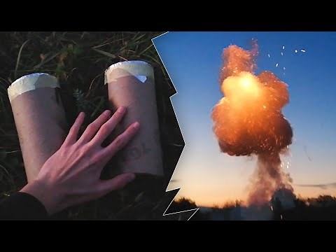 Making & Shooting Huge Cremora Powder Fireballs