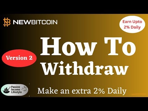NEWBTC - How To Withdraw from NEWBTC using Pancakeswap - step-by-step video