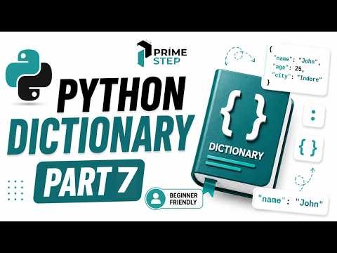 Dictionary in Python Complete Tutorial | Key-Value Pairs, Methods & Nesting