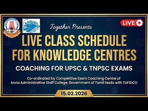 🚨 BIG ANNOUNCEMENT - AASC & TUFIDCO Live Class Schedule for Knowledge Centres