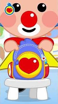 🍎 A SURPRISE FOR THE TEACHER! 🎒✨ What's In My Backpack? - #Shorts #NurseryRhymes #PlimPlim