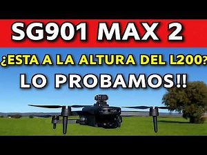 SG 901 MAX 2 DRONE: IS IT UP TO THE L200? WE TESTED IT!!!