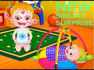 Baby Hazel Sibling Surprise - Baby Hazel Games To Play - yourchannelkids