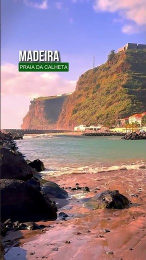 📍Praia da Calheta | Madeira - Portugal