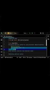 Abstraction in Python Explained in 60 Seconds 🔐 #shorts #coding #python #programming #programming