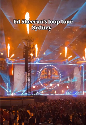 Ed Sheeran’s Loop Tour 2026 was a day to remember❤️ It was a beautiful experience from start to finish. He continuously sang for 3 hours without any break. Besides his beautiful music, it was amazing to listen to his stories of how he turned his negative situations into great songs. I always liked him, but now I like him even more. #sydneyolympicpark #accorstadium #edsheerantour #edsheeranconcert #edsheeranlooptour2026