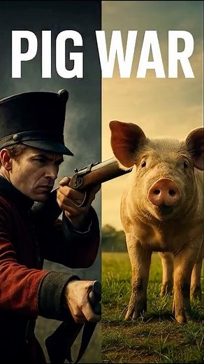 The Pig War 🐖⚔️ How One Pig Nearly Started a War
