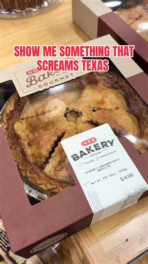 Nobody can beat an @H-E-B apple pie 🥧🥧🥧 #texas #heb #hebfoodie #applepie #pie