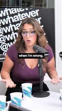 "I AM WRONG!" she CHANGES her opinion in DEBATE on marriage?!