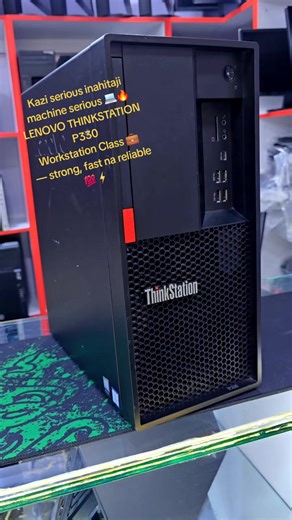 LENOVO THINKSTATION P330 Workstation Intel Core i7 – 8th Gen ⚡ 16GB RAM – Smooth multitasking 💾 1TB HDD – Large storage “Fast, reliable, and built for serious work 💪” Office & Business ✔ Programming ✔ Design & Editing ✔ School & Online Work 📍 ICONIC BUSINESS PLAZA 3RD FLOOR SHOP T14 Shannys Computer Haven 📞 Call / WhatsApp 0718476208 to order 🚚 Delivery available ##LenovoThinkStation #WorkstationPC #officepc #gaming #editing @Rose Wa Shannys @ShannyscomputerHaven24
