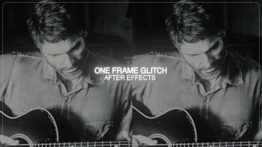 [AE教程]高级一帧故障 glitch - after effects3