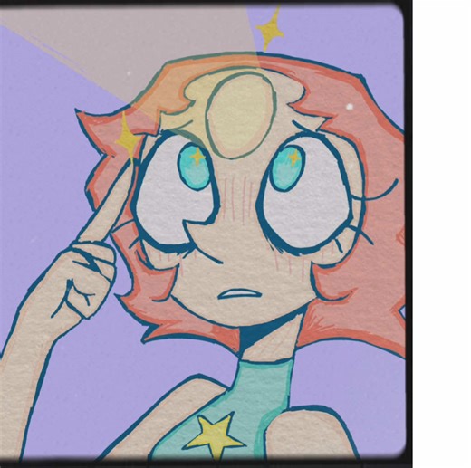 Inspiration from @koko’s edit; you should watch it! #pearl #stevenuniverse #edit #fanart #mitski