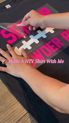 They turned out so good! This heat press was the best purchase lol! ✨🤗 #htvvinyl #cricut #cricutprojects #momsthatcraft #makeashirtwithme #fyp #momsoftiktok #crafts #powderpuff