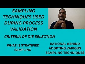 SAMPLING TECHNIQUES USED IN PROCESS VALIDATION BATCHES