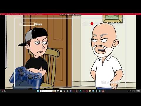 GoAnimate - Lunatic Dad - PSYCHO DAD DESTROYS TV - GoAnimate Style - #lunaticdad #kyle #psychodad