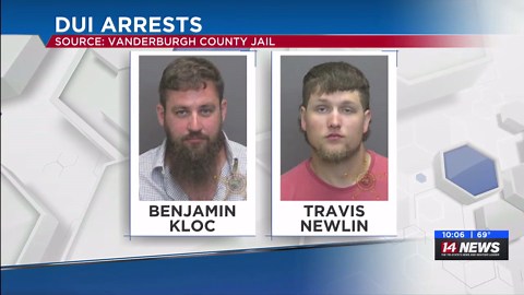 Two arrested for DUI after crashing on same road within 30 minutes of each other