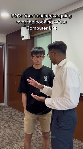 Teachers Arguing Over Computer Lab Booking: Settle Down Please