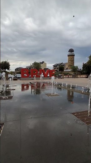 France, Brive-la-Gaillarde, the water tower