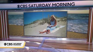 Elin Hilderbrand, known as the "Queen of Beach Reads," is putting down her pen, at least when it comes to her Nantucket-based books that have made her famous. Ahead of the release of "Swan Song," Jeff Glor visited Hilderbrand at her Nantucket home. | CBS Mornings