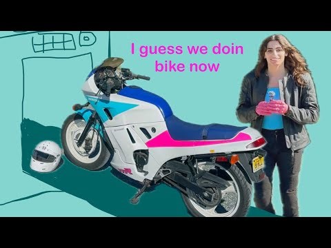 Classic car addi- ENTHUSIAST tries classic motorcycling :)