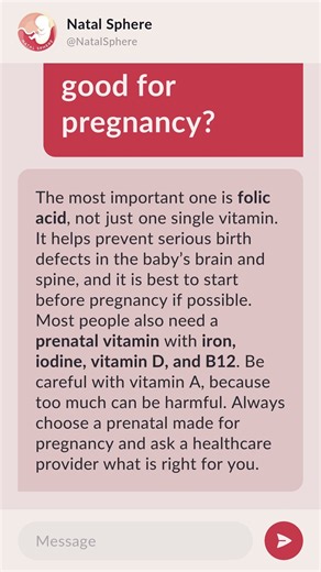 Which vitamin is good for pregnancy?