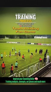 Fun Game By joining, you get access to the latest trends in team training, individual concepts, set-pieces — among many other exclusive services. (Link in the Bio) | Training Process