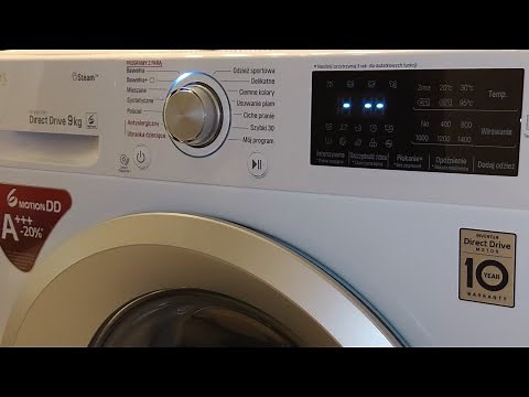 What the individual icons mean on the display of a modern washing machine on the example of LG