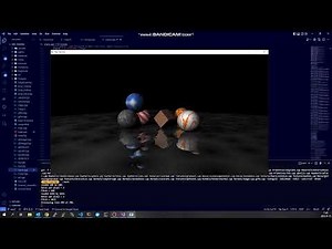 Ray Tracing-Voronoi Texture with Normal Maps-Image Based with C++ Programming