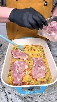 My moms famous chicken casserol #cooking #easyrecipe #simpledinner