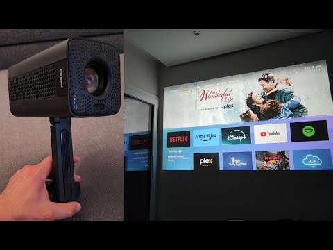 MENIOO Mini Proyector [Built-in Apps & Auto Focus] Support 4K 1080P 2026 Upgraded Proyector