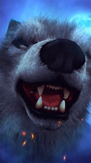 scary but funny 😂#fun #werewolf #shorts