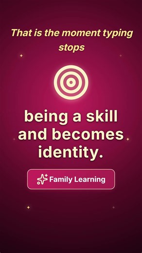 Her first 50-word story at age 8 — the skill becomes identity