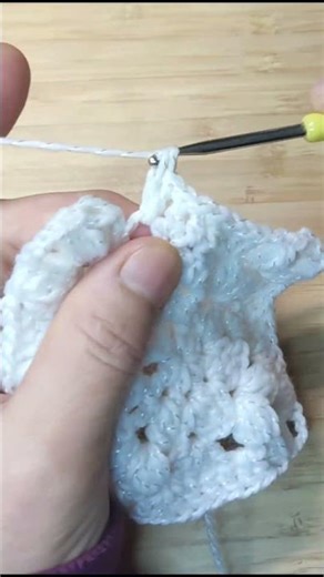 cute crochet pattern to do when bored. #short #shorts #crochet #cute #youtubeshorts