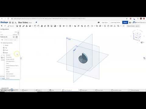 Snail cam using Onshape with parametric values