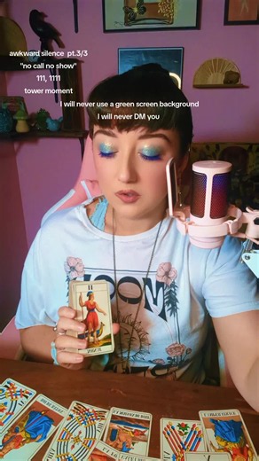 awkward silence pt.3/3 #tarottok🔮 #tarot #tarottok #tarotreader #lovetarot