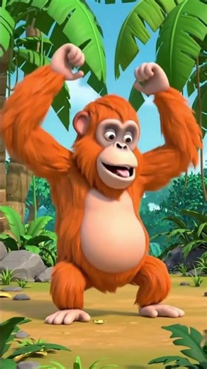 #music monkey dancing #cartoon