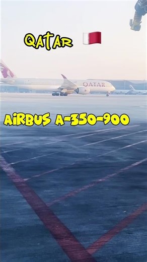 Qatar airways A-350-900 heading towards parking stands #youtube #aviation #qatar #aviationlovers