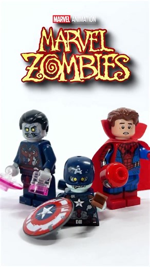 Ashnflash on Instagram: "Did you know there’s three LEGO Marvel Zombies Minifigures? #lego #marvel #zombie #marvelzombies #captainamerica #doctorstrange #spiderman #peterparker #minifigures #legominifigures #legomarvel #legospiderman #marvelstudios #tv #show"