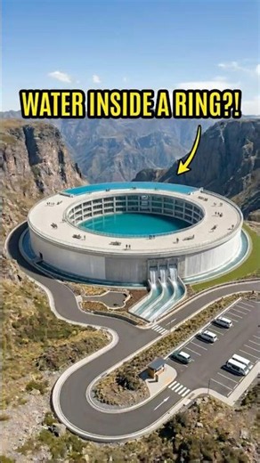How Is This Giant Water Ring Even Standing?! 😳💧