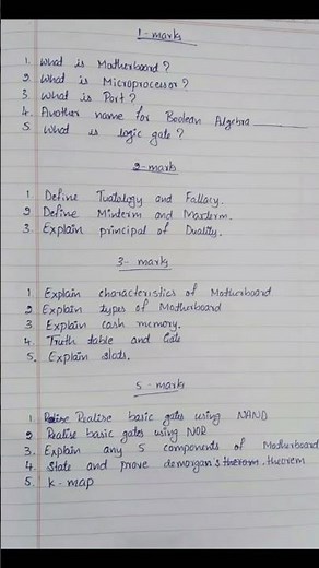 computer science 2nd puc most important questions and must read all this questions