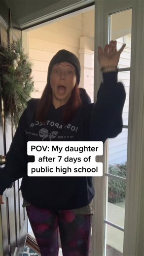 She missed having free time and hated busy work. #homeschoolingteens #homeschoolmom #homeschoolhighschool #homeschoollife #homeschoolhypesquad