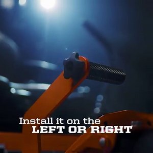 Install our new innovative deck lift pedal on the left OR the right for custom comfort. | Bad Boy Mowers